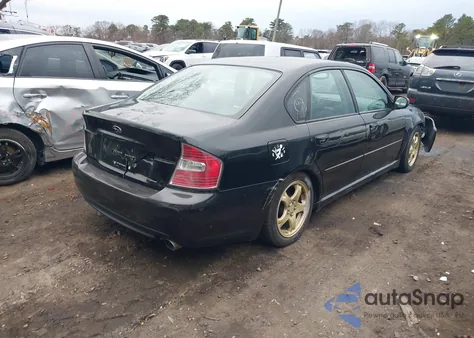 2005 Subaru Legacy 2.5I from USA, damaged, VIN 4S3BL616457207592